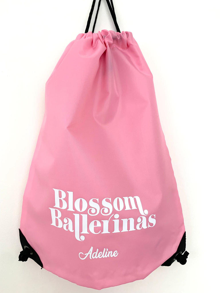 Blossom Ballerinas Drawstring Bag