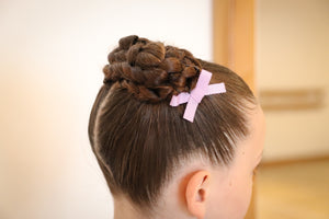 Lilac Hair Bows - 2 pack