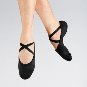 Black Canvas Male Ballet Shoes